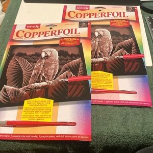 NWT Set of 2 Reeves Copperfoil Engraving Kits